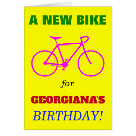 Silly "¡UNA NUEVA BICICLETA PARA EL CUMPLEAÑOS DE 