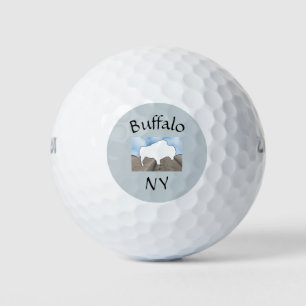 Silo y Buffalo 2 bolas de golf