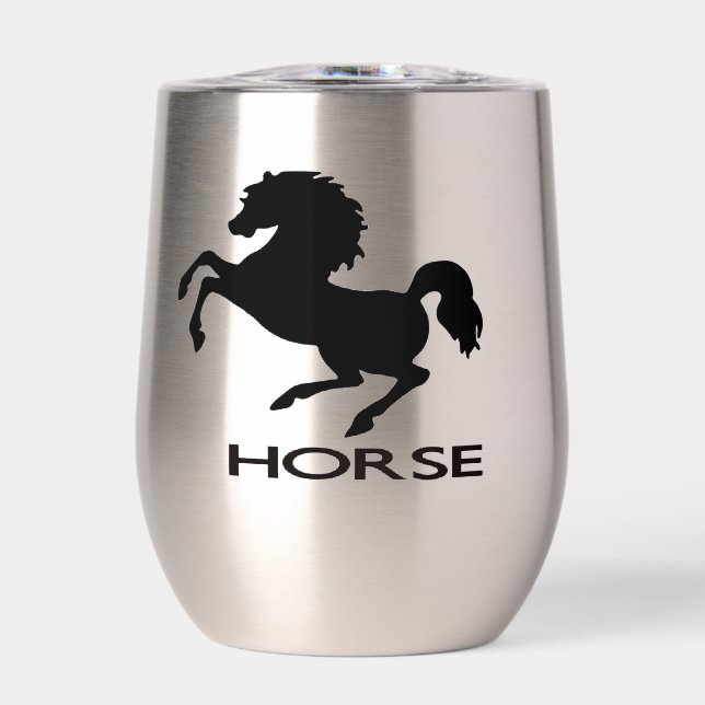 Silueta de caballo de cría (Frente)