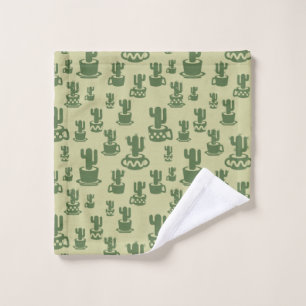 Silueta de cactus suculenta en tazas y macetas