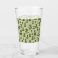 Silueta de cactus suculenta en tazas y macetas