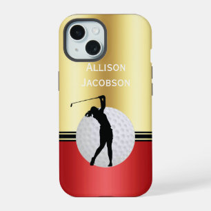 Silueta de golf Golfer, Ball personalizar