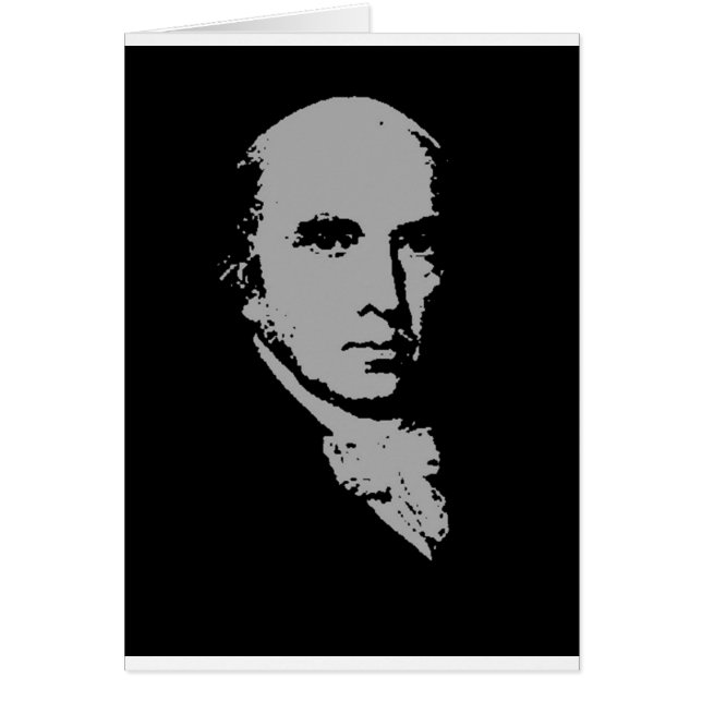 silueta de James Madison (Frente)