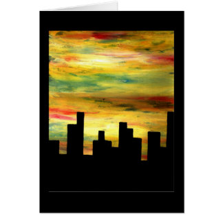 silueta de la ciudad