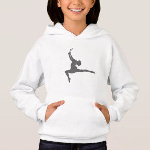 Silueta de la gimnasia rítmica