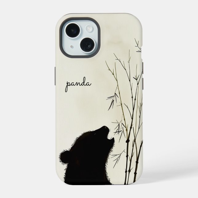 Silueta de Panda (Reverso )