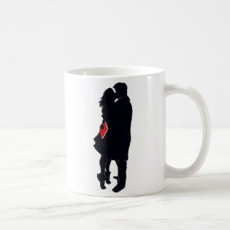 Silueta de un beso (11 onzas. taza de café)