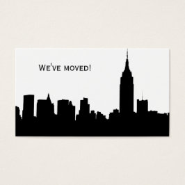 Silueta del horizonte de la ciudad de Nueva York,