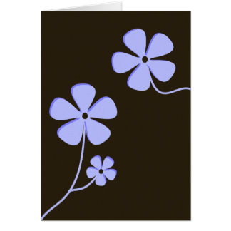 Silueta floral moderna