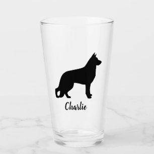 Silueta GSD del perro de pastor alemán