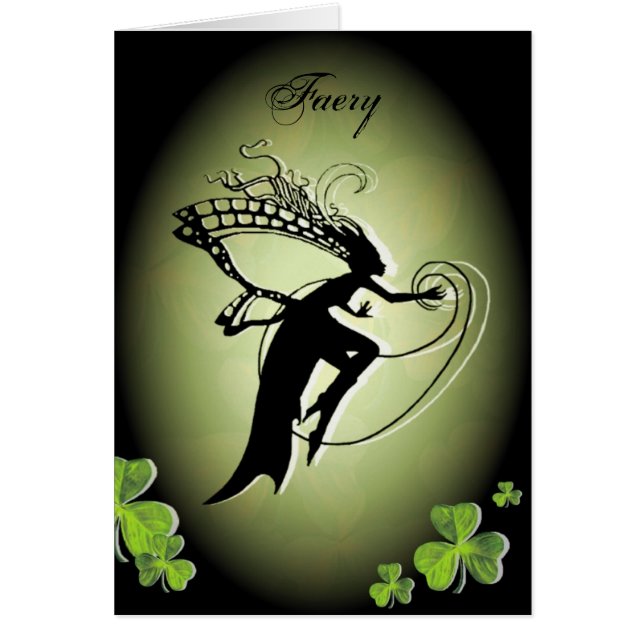 Silueta irlandesa del Faery (Frente)