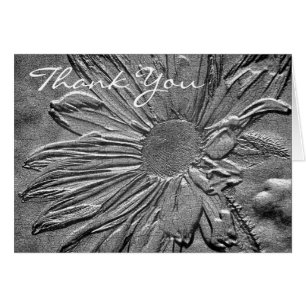 Silver Daisy Flower Gracias