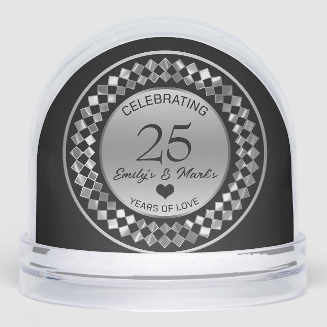 Silver Diamonds Wedding Anniversary (Anverso)