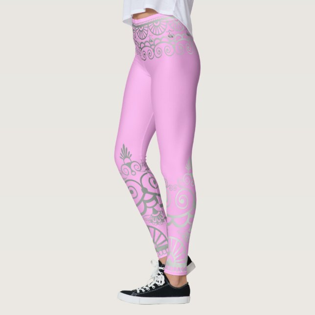 Silver Mehndi - Leggings (Izquierda)