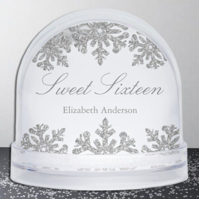 Silver Snowflake Winter Sweet 16 (Subido por el creador)
