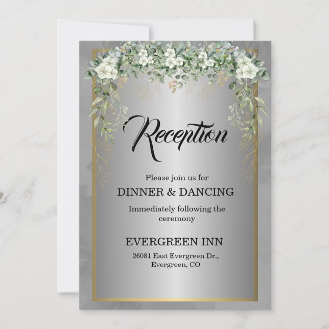 Silver Soirée: una invitación a un conflicto en fl (Anverso)