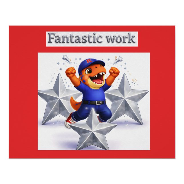 Silver star celebration poster (Anverso)