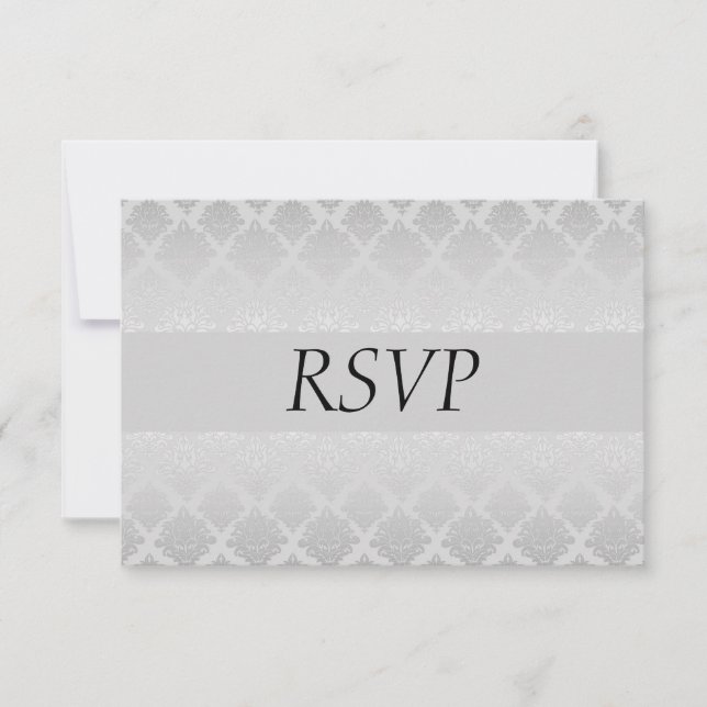 Silver Wedding RSVP (Anverso)