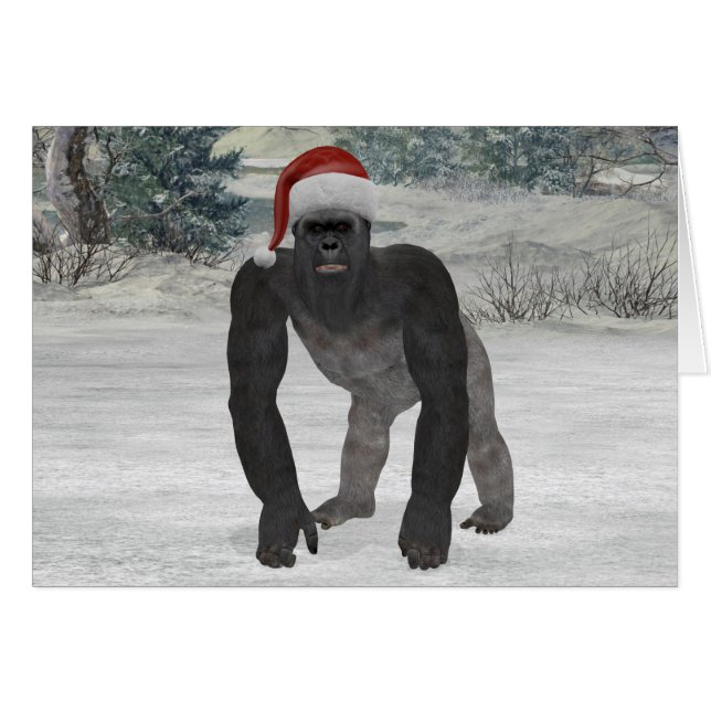 Silverback Santa (Anverso (Horizontal))