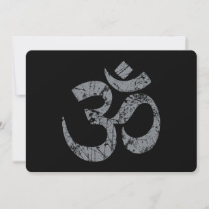 Simbol OM Grunge Espiritualidad Yoga