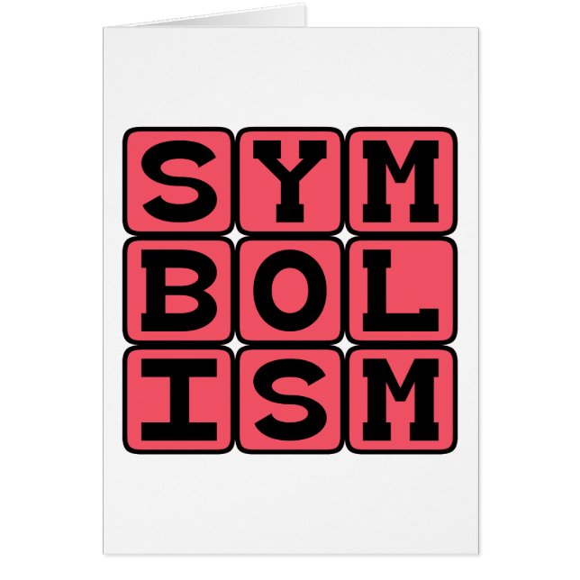Simbolismo, dispositivo artístico (Frente)