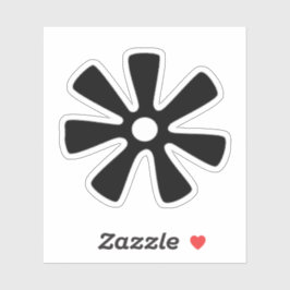 Símbolo adinkra (sabiduría) Pegatina vinílico