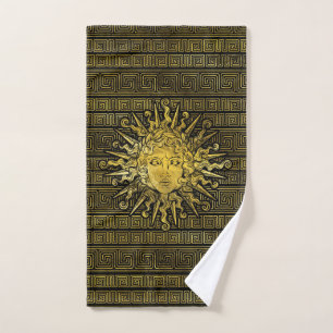 Símbolo de Apolo Sun en el modelo dominante grieg