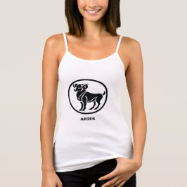 Símbolo de Aries femens Tank Top