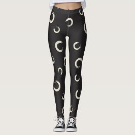 Símbolo de arte moderno Enso Zen Leggings
