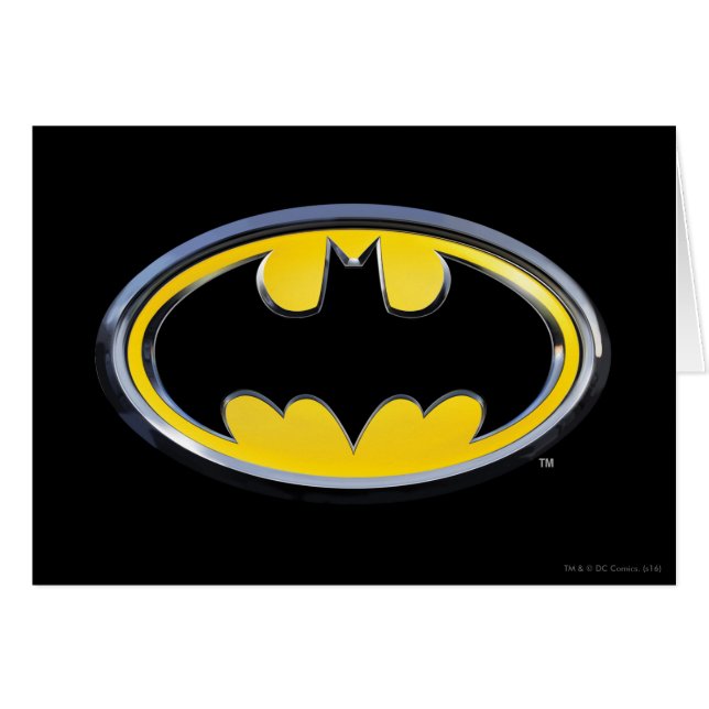 Símbolo de Batman | Logotipo clásico (Anverso (Horizontal))