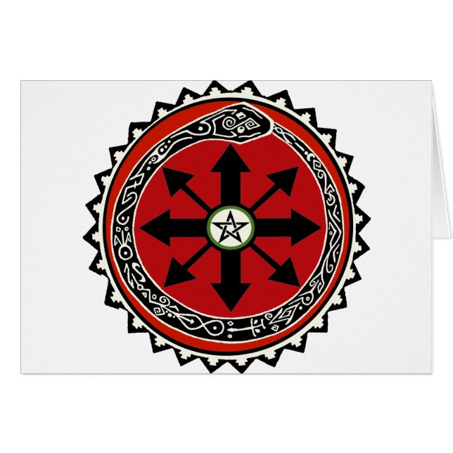 Símbolo de brujería para el caos (Anverso (Horizontal))