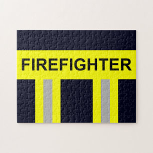 Símbolo de Feuerwehr Rompecabezas de Blau uniforme