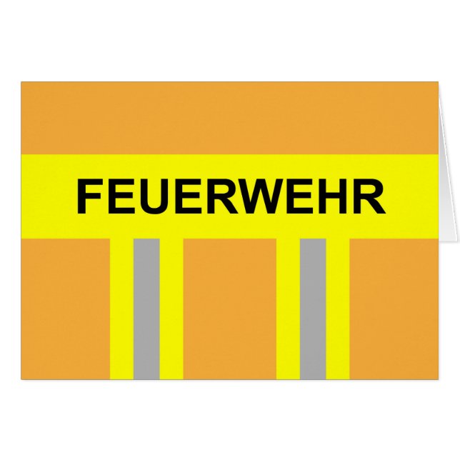 Símbolo de Feuerwehr Uniforme Sandfarben (Anverso (Horizontal))