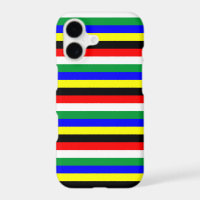 Símbolo de franjas de la bandera de Sudáfrica