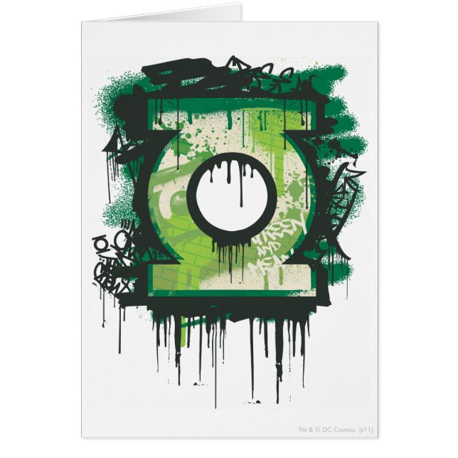 Símbolo de graffiti verde (Frente)