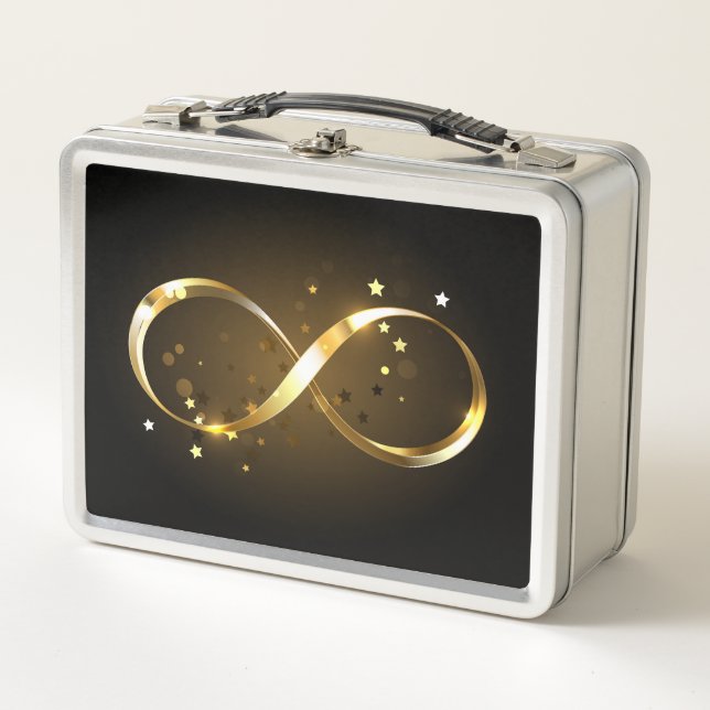 Símbolo de infinito dorado (Anverso)