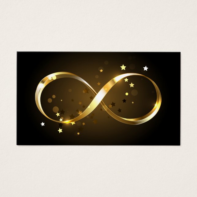 Símbolo de infinito dorado (Frente)