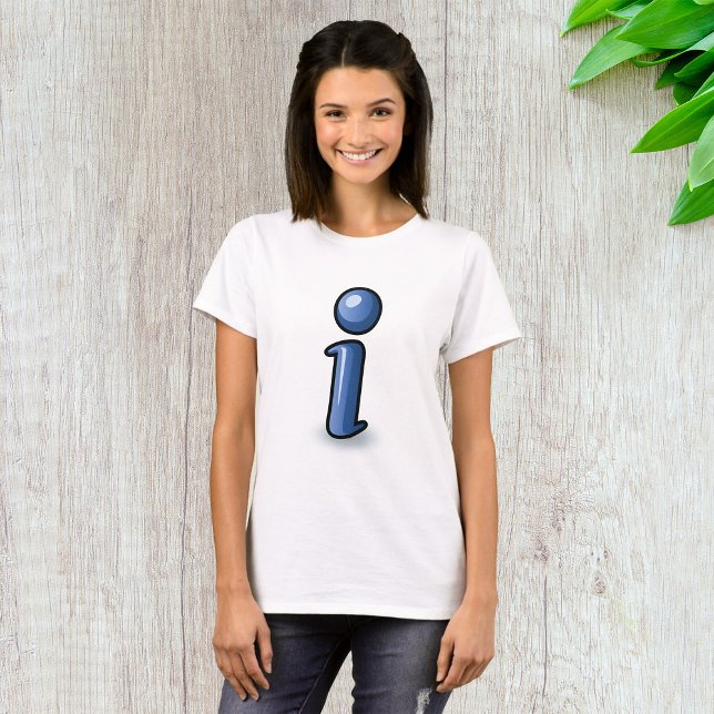 Símbolo de información camiseta de mujeres (Subido por el creador)