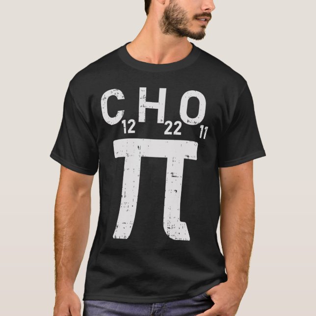Símbolo de la Camisa de Azúcar Pi Day Fórmula Mate (Anverso)