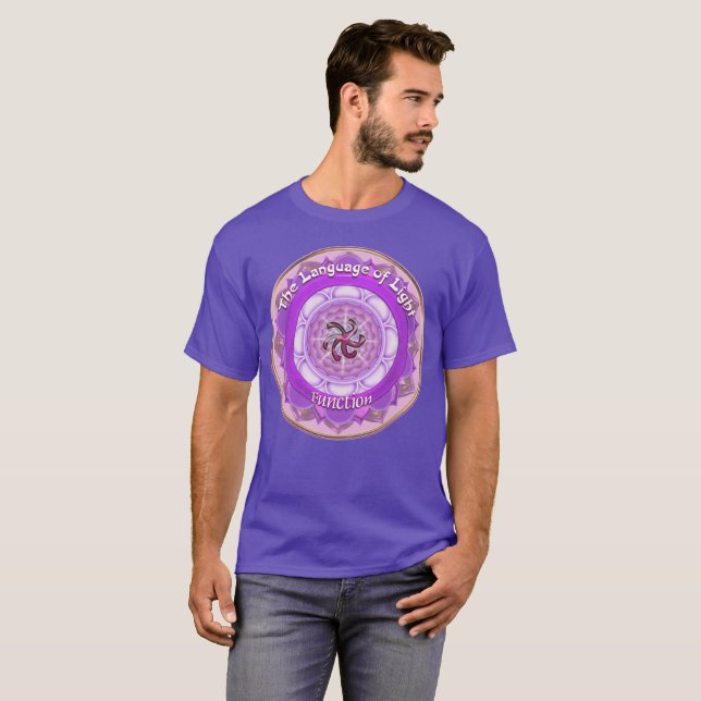 Símbolo de la corona chakra o camiseta funcional (Anverso completo)