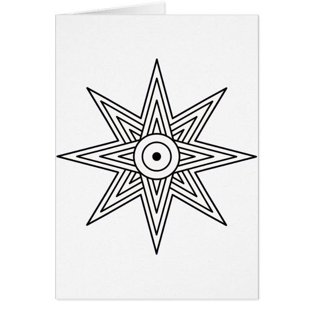 Símbolo de la estrella de Ishtar (Frente)