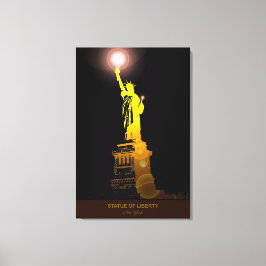 Símbolo de la libertad: Impresión de estatua de li