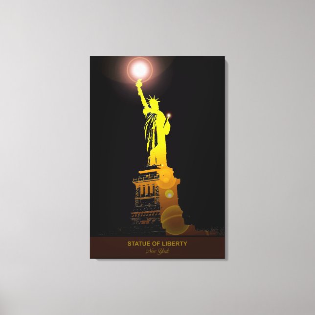Símbolo de la libertad: Impresión de estatua de li (Anverso)