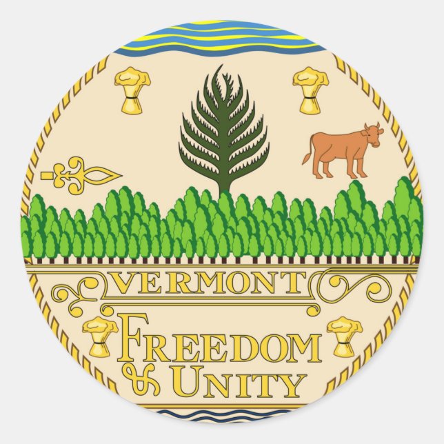 Símbolo de la república estadounidense sello del e (Anverso)