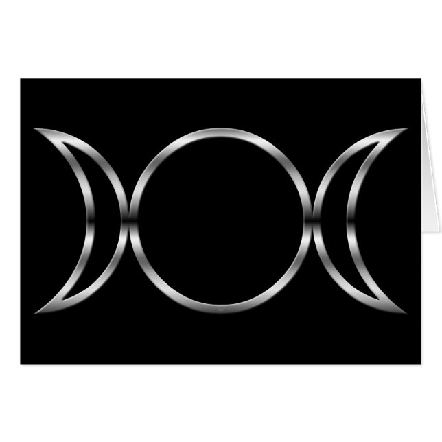 Símbolo de la Triple Diosa de Pagan Caída (Anverso (Horizontal))