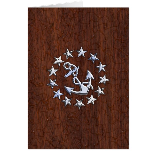 Símbolo de las estrellas de la bandera náutica náu (Frente)