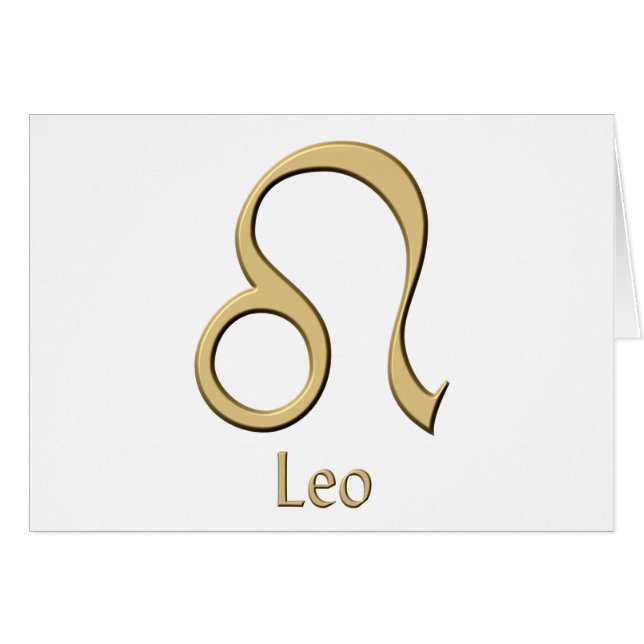 Símbolo de Leo (Anverso (Horizontal))