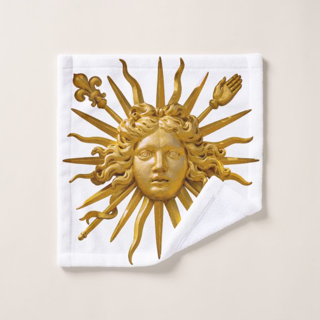 Símbolo de Luis XIV el Rey Sol (Toallita)