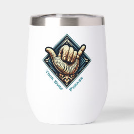 Símbolo de mano de surfista-