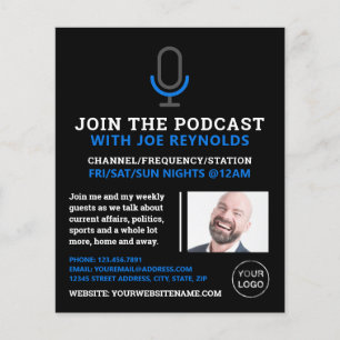 Símbolo de micrófono, podcaster, publicidad podcas